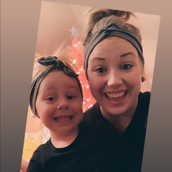 Camo mommy and me fabric headbands - Picture 3 of 4